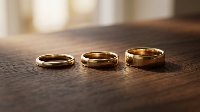 Men's Wedding Band Width: How to Pick Between 4mm and 8mm