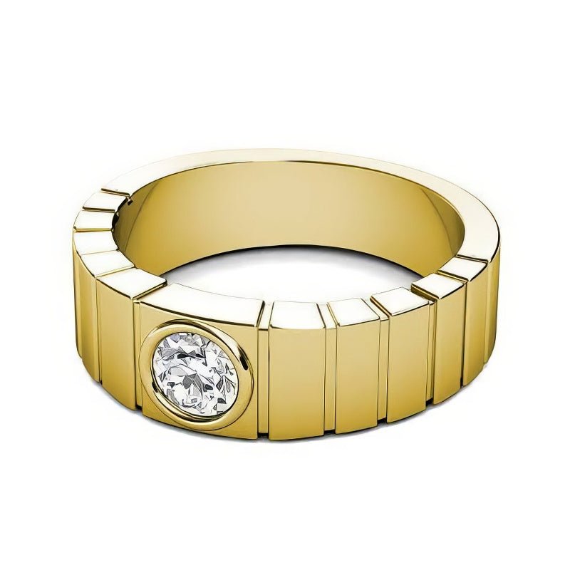 0.25 CT Round Cut Natural Diamonds - Wedding Band - Primestyle.com