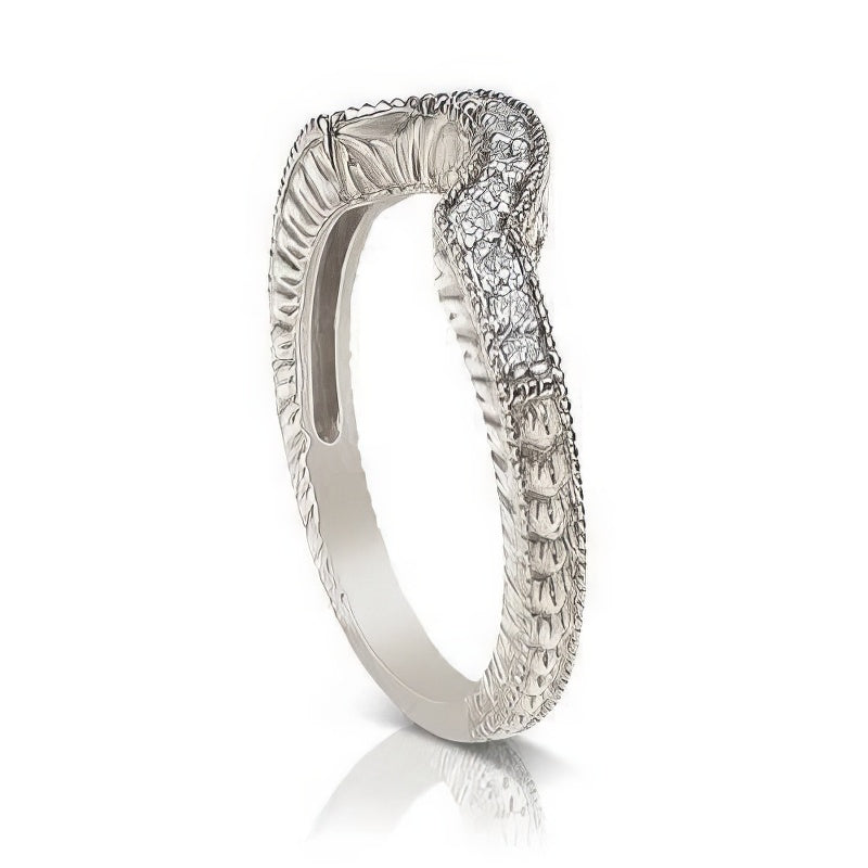 0.45 CT Round Cut Diamonds - Wedding Band