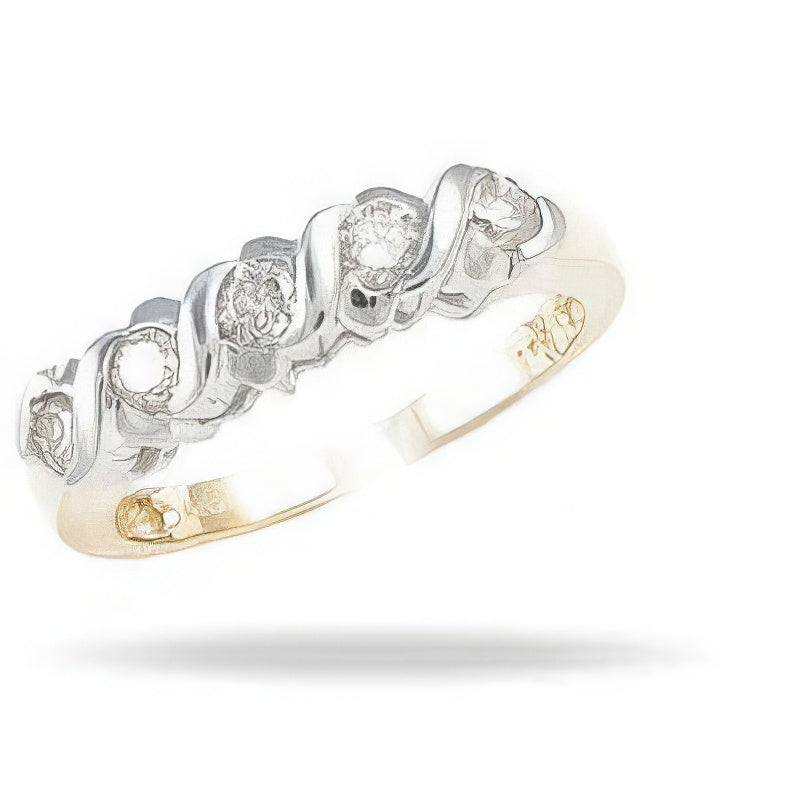 0.50 CT Round Cut Diamonds - Wedding Band