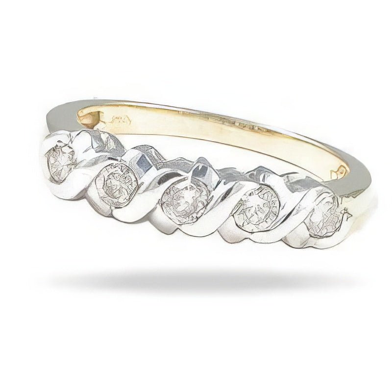 0.50 CT Round Cut Natural Diamonds - Wedding Band - Primestyle.com
