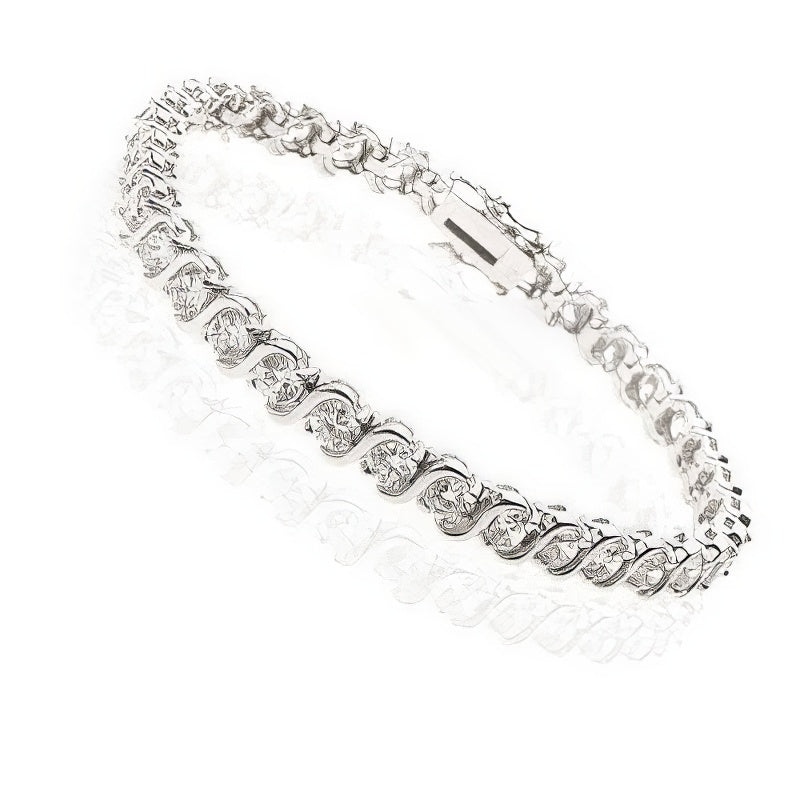 0.60-4.00 CT Round Cut Diamonds - Tennis Bracelet