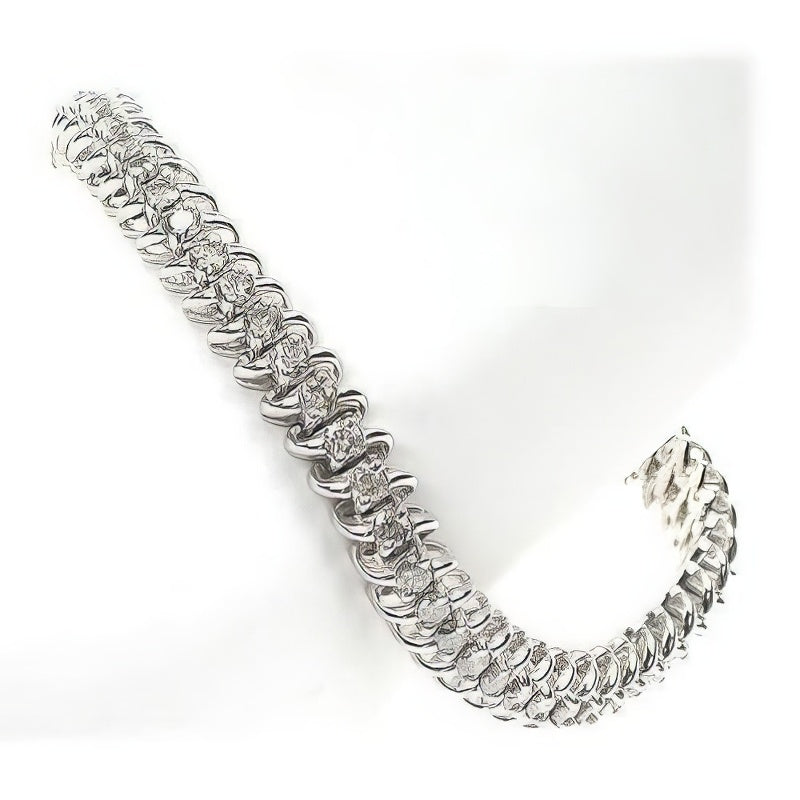 1.00-2.00 CT Round Cut Diamonds - Tennis Bracelet