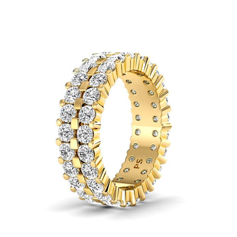 1.50 CT Round Cut Diamonds - Eternity Ring