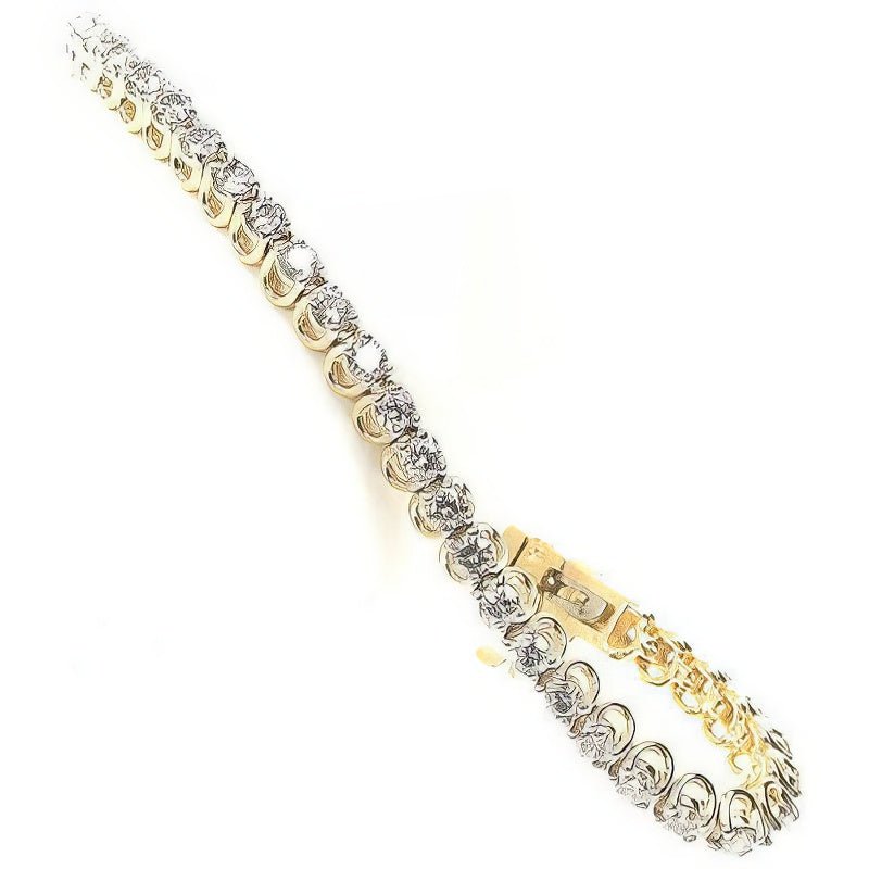 2.00 - 4.00 CT Round Cut Diamonds - Tennis Bracelet - Primestyle.com