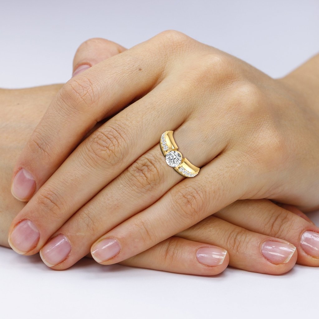 1.00 - 6.50 CT Round Cut Diamonds - Engagement Ring - Primestyle.com