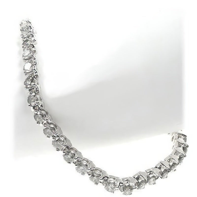 2.00-6.00 CT Round Cut Diamonds - Tennis Bracelet