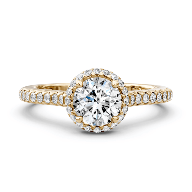 0.65-1.80 CT Round Cut Natural Diamonds - Engagement Ring