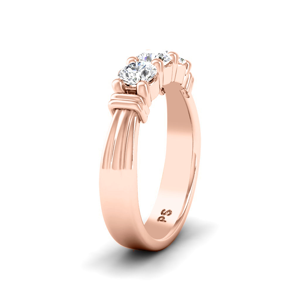 0.90-2.05 CT Round Cut Natural Diamonds - Engagement Ring