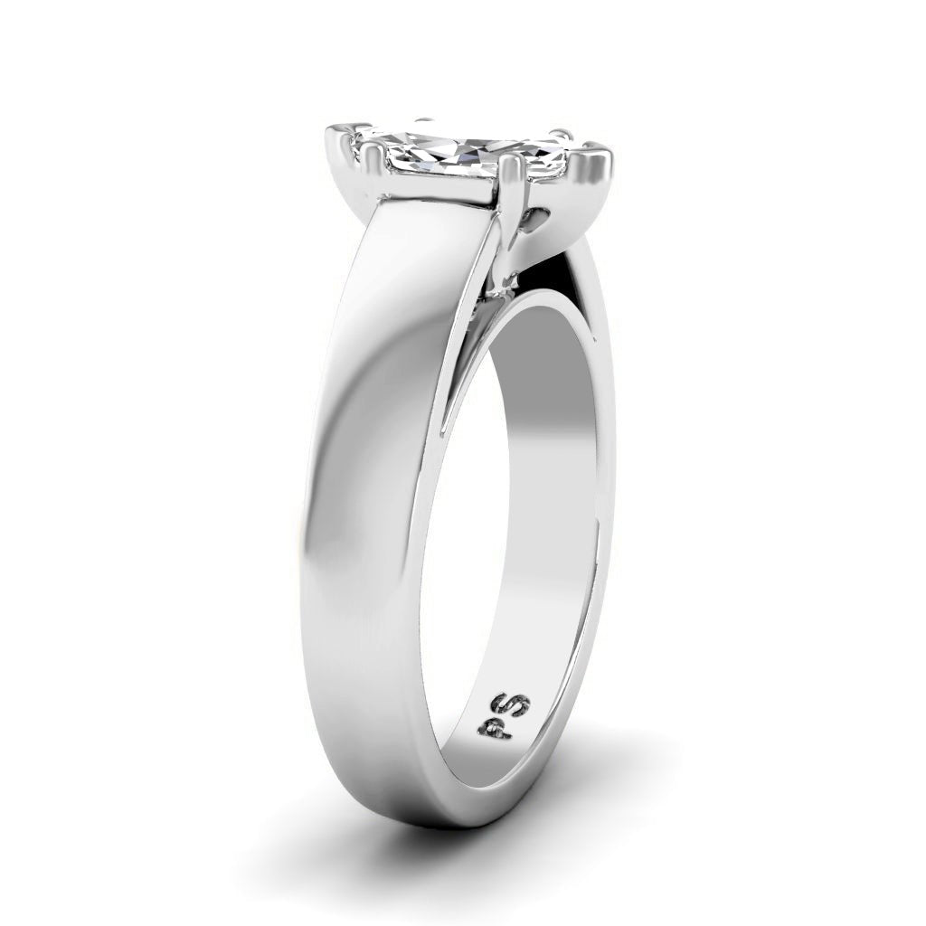 0.50 - 3.00 CT Marquise Cut Lab Grown Diamonds - Solitaire Ring - Primestyle.com