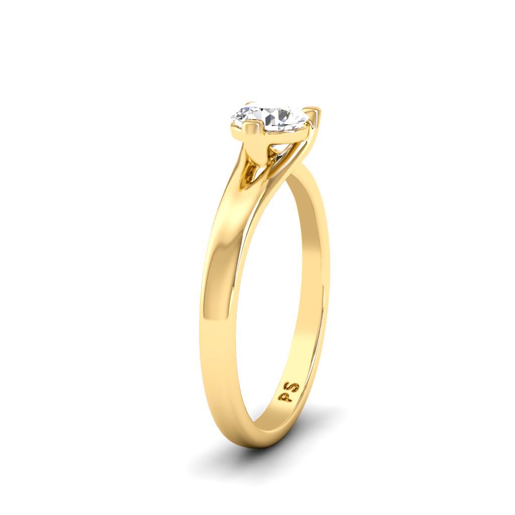 0.35 - 1.50 CT Round Cut Natural Diamonds - Solitaire Rings - Primestyle.com