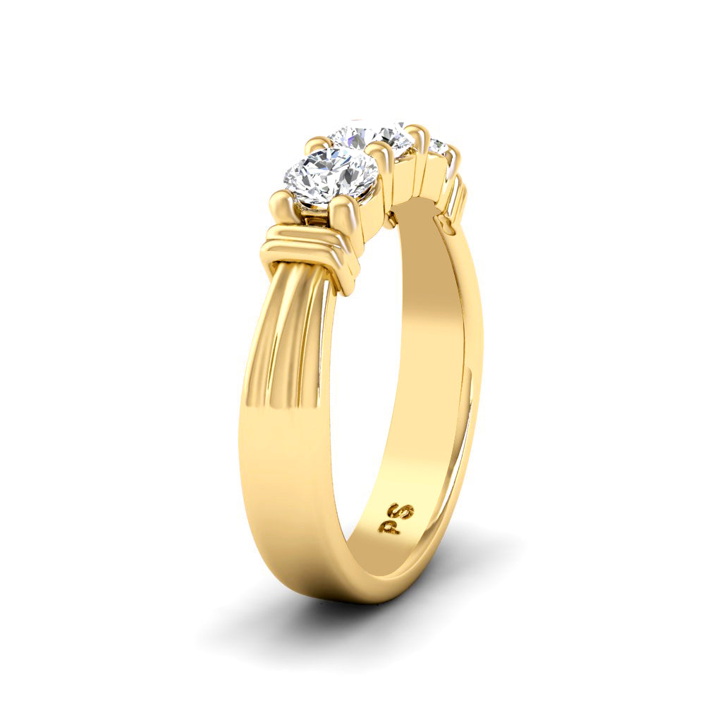 0.90-2.05 CT Round Cut Natural Diamonds - Engagement Ring