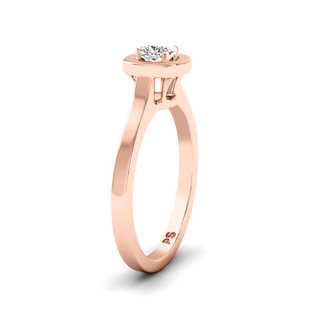 0.50-3.00 CT Cushion Cut Lab Grown Diamonds - Solitaire Ring