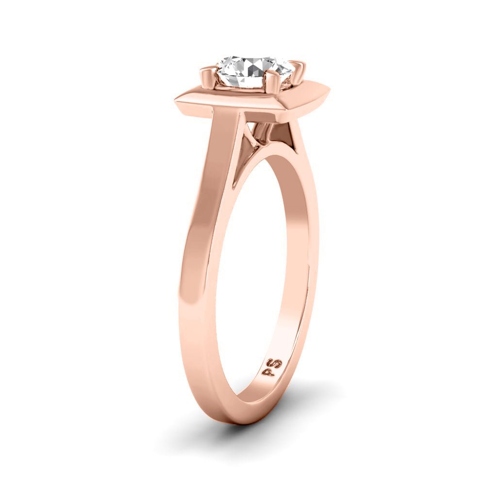 0.35-1.50 CT Round Cut Natural Diamonds - Solitaire Rings