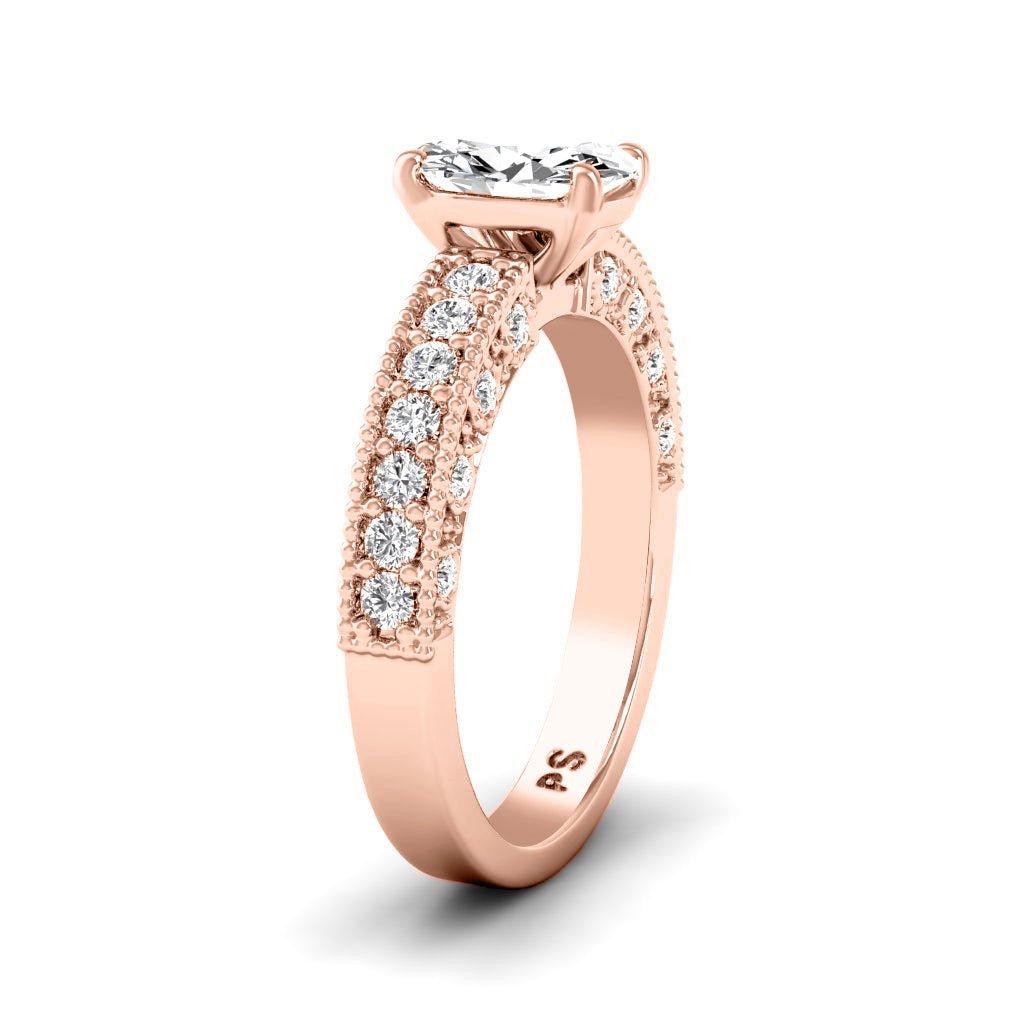 0.95-2.10 CT Princess & Round Cut Natural Diamonds - Solitaire Rings