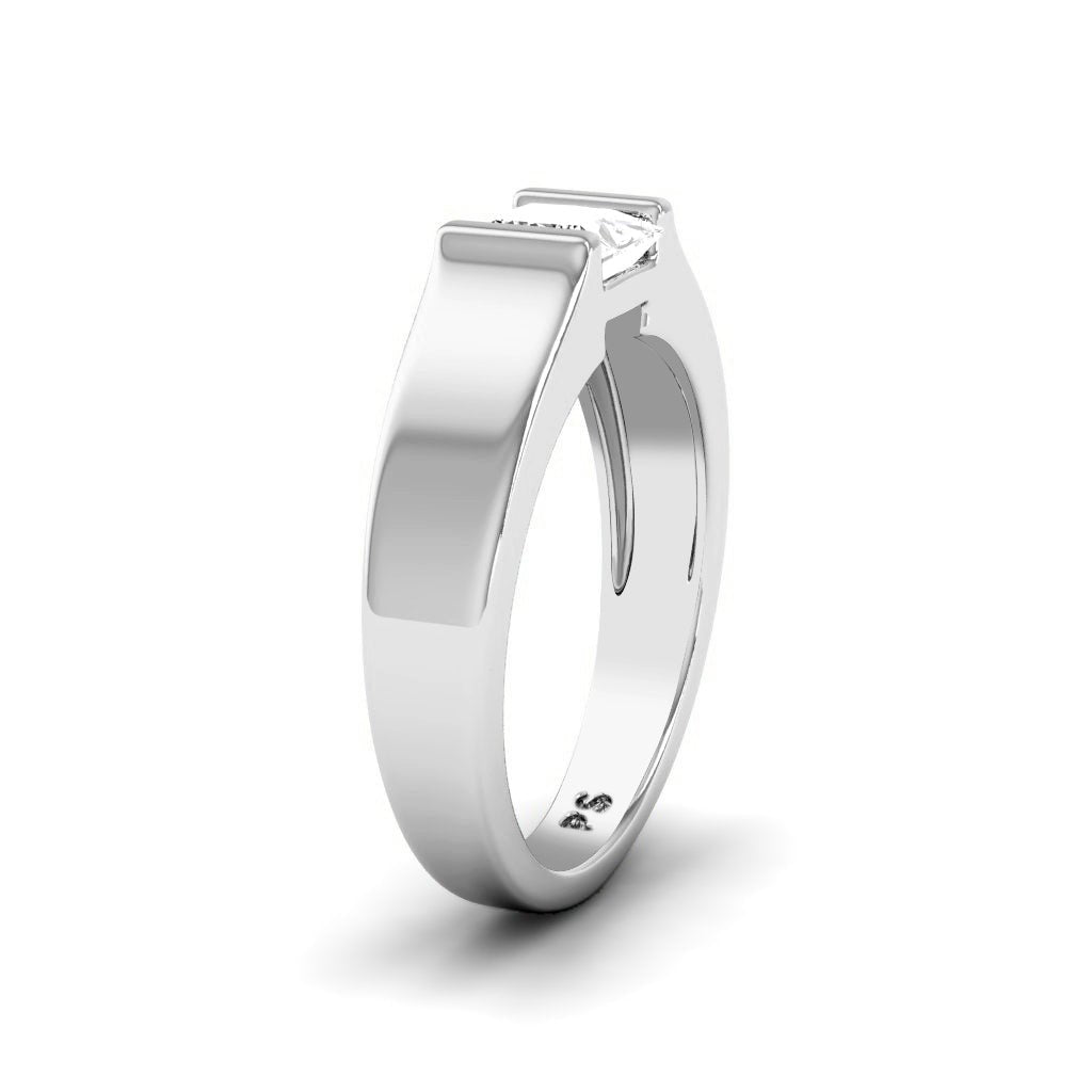 0.35 - 1.50 CT Princess Cut Natural Diamonds - Solitaire Rings - Primestyle.com