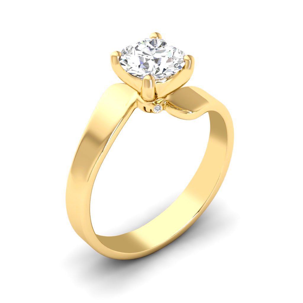 0.50 - 3.00 CT Emerald Cut Lab Grown Diamonds - Solitaire Ring - Primestyle.com