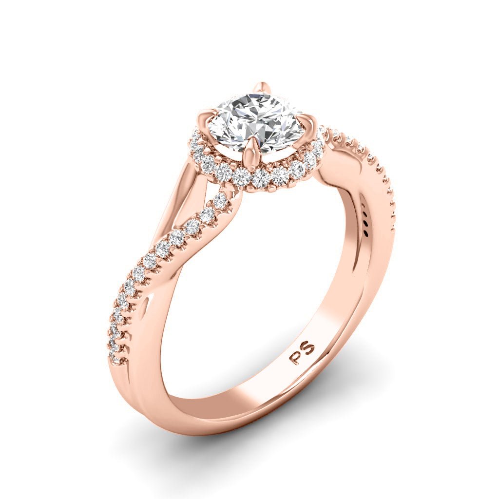 0.75 - 6.25 CT Round Cut Diamonds - Engagement Ring - Primestyle.com