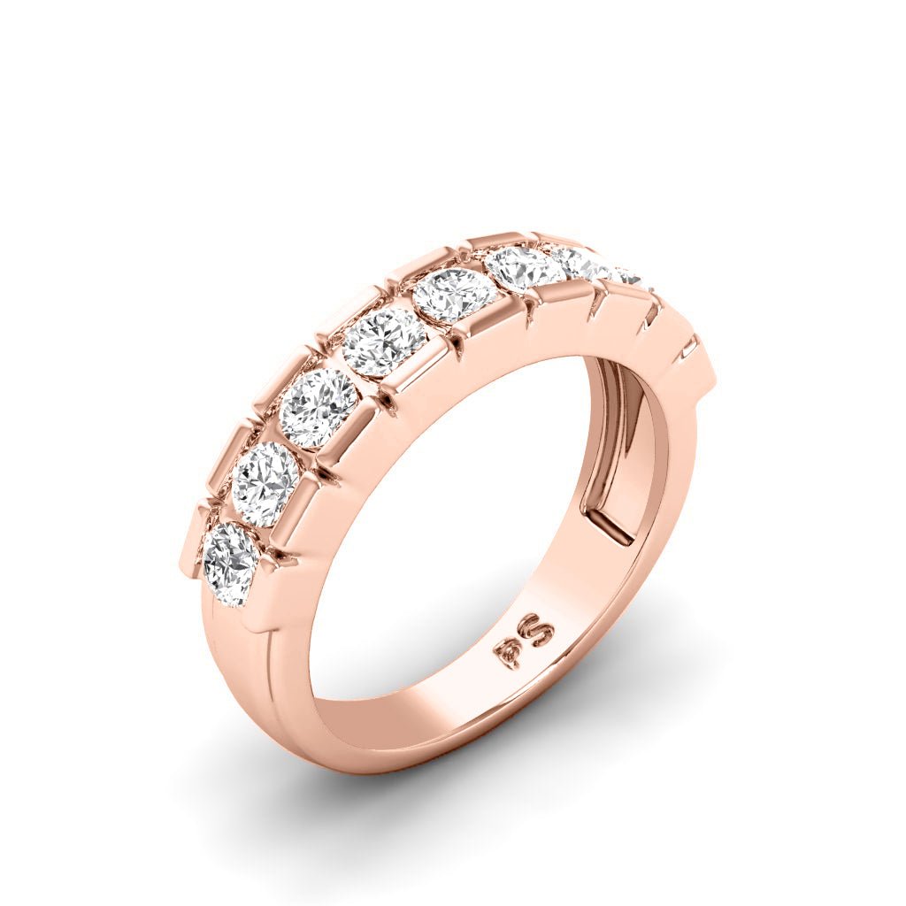 1.20 CT Round Cut Diamonds - Wedding Band