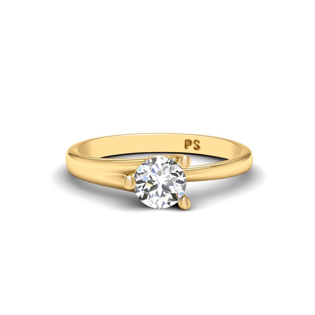 0.35 - 1.50 CT Round Cut Natural Diamonds - Solitaire Rings - Primestyle.com