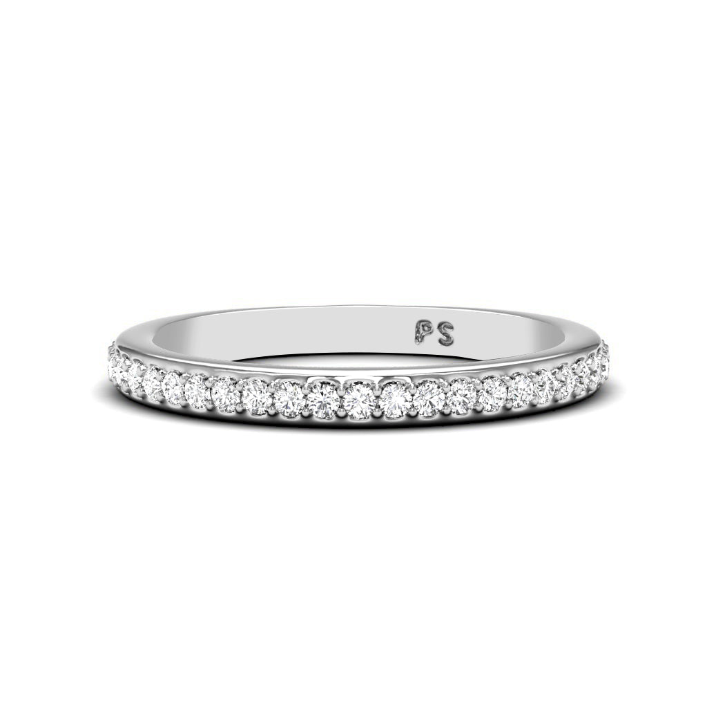 0.30 CT Round Cut Diamonds - Wedding Band
