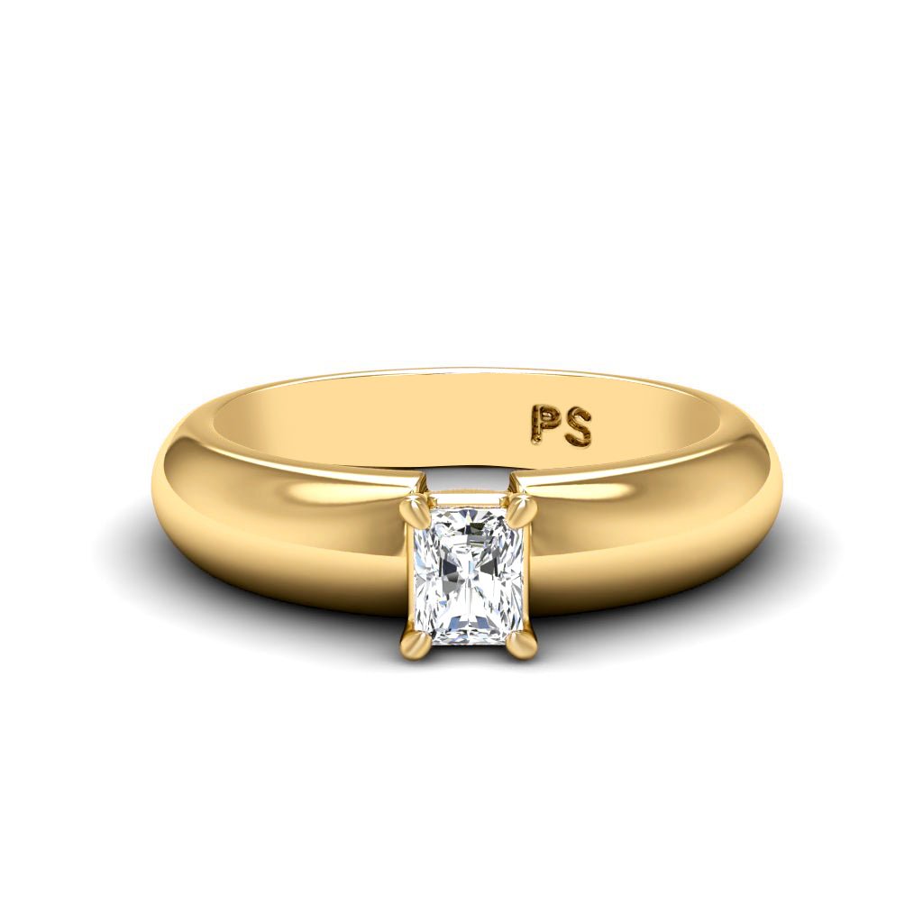 0.35 - 1.50 CT Radiant Cut Natural Diamonds - Solitaire Rings - Primestyle.com