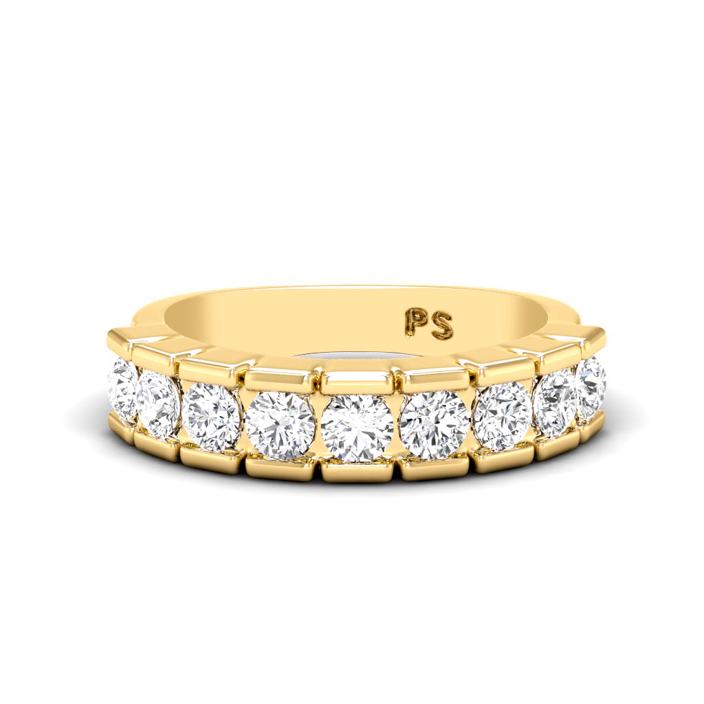 1.20 CT Round Cut Diamonds - Wedding Band