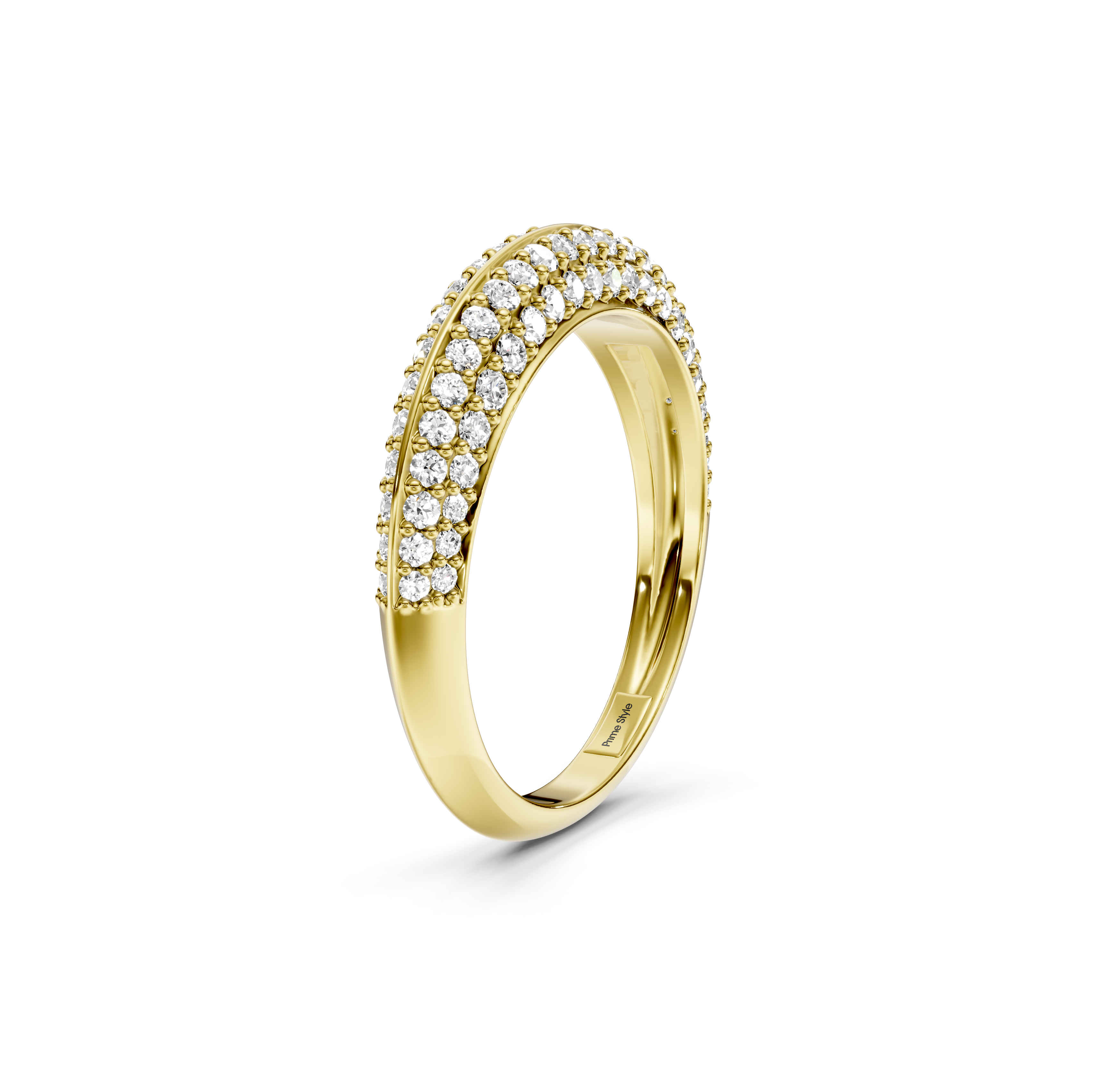 0.80 CT Round Cut Natural Diamonds - Wedding Band