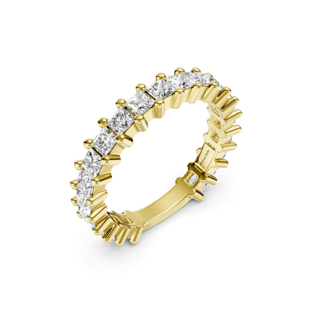 2.00 CT Princess Cut Diamonds - Wedding Rings - Primestyle.com