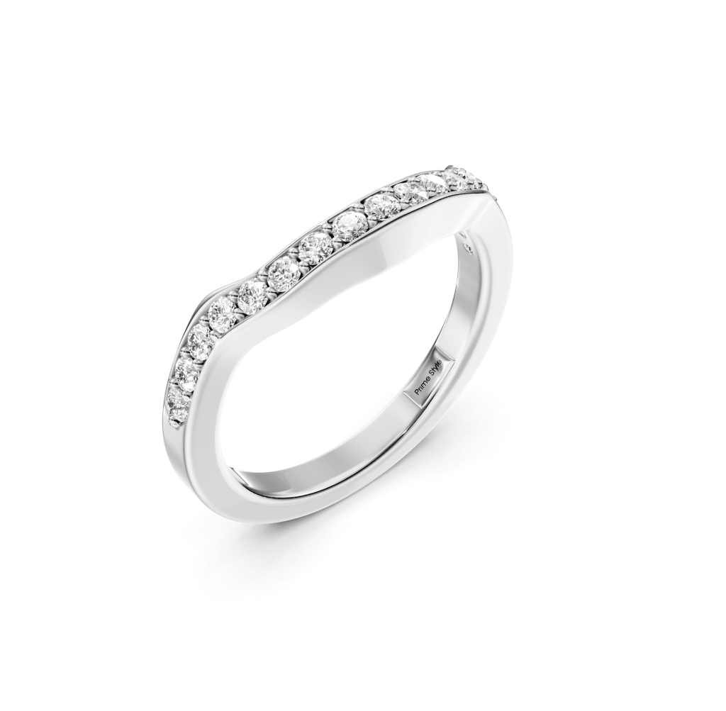 0.30 CT Round Cut Diamonds - Wedding Rings