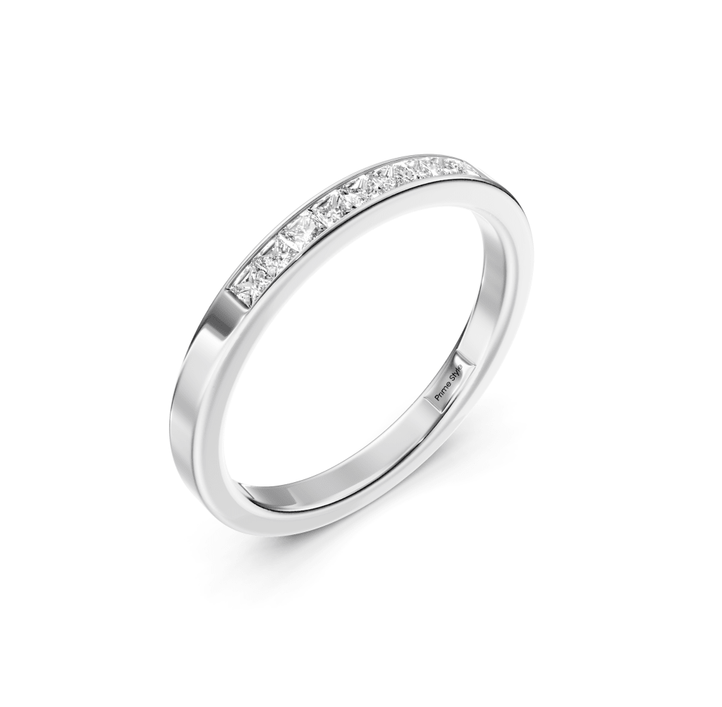 0.30 CT Princess Cut Diamonds - Wedding Rings - Primestyle.com