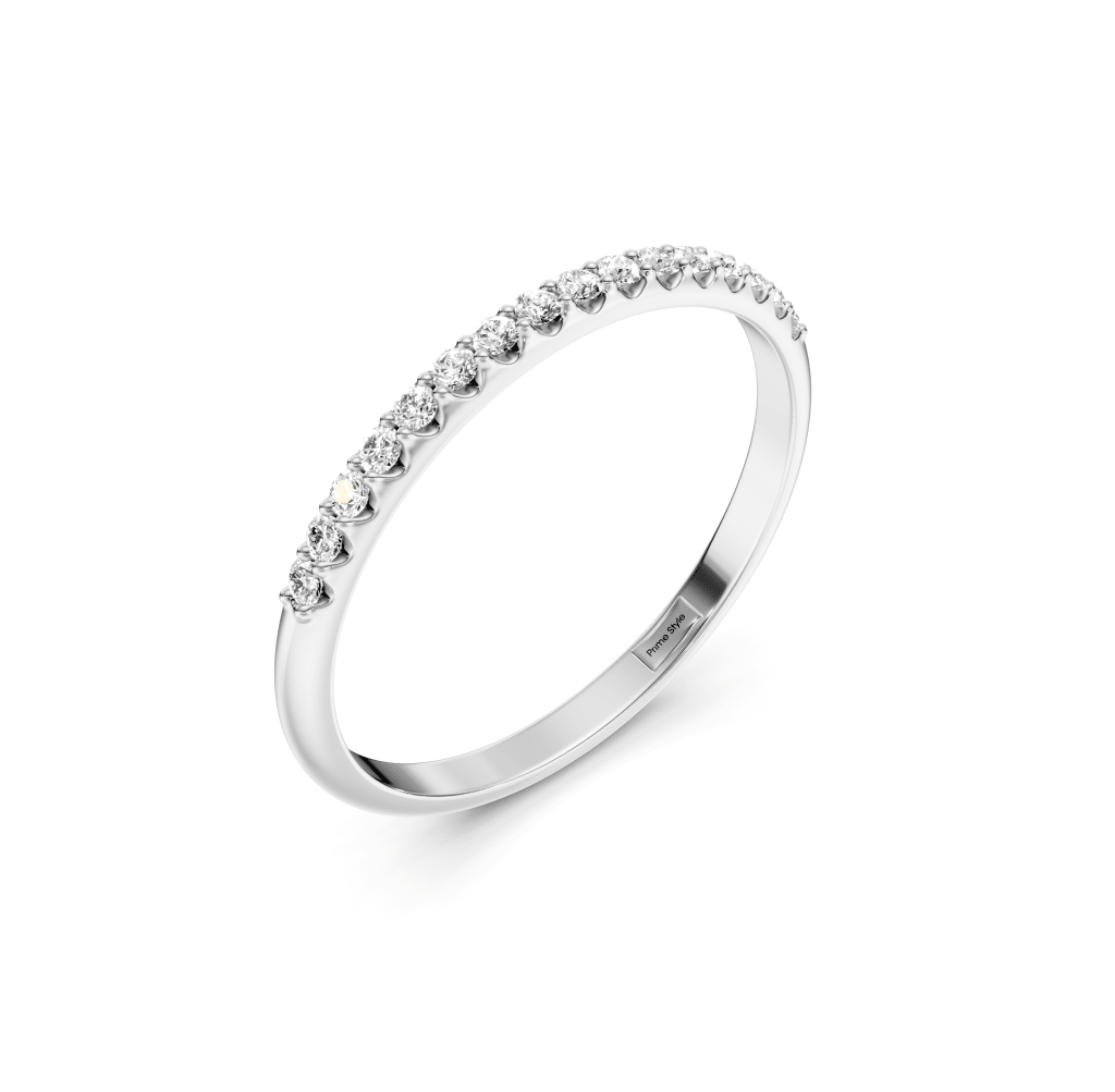 0.15 CT Round Cut Diamonds - Wedding Rings - Primestyle.com