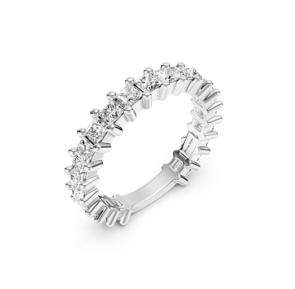 2.00 CT Princess Cut Diamonds - Wedding Rings