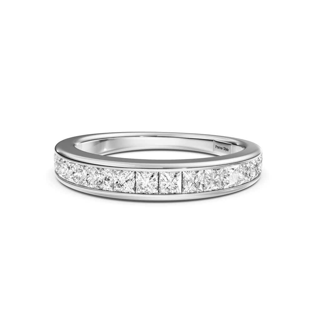 0.90 CT Princess Cut Diamonds - Wedding Rings - Primestyle.com