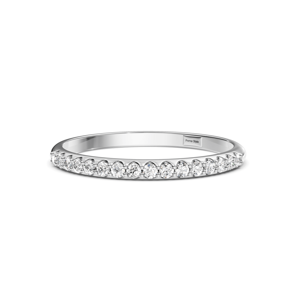 0.15 CT Round Cut Diamonds - Wedding Rings