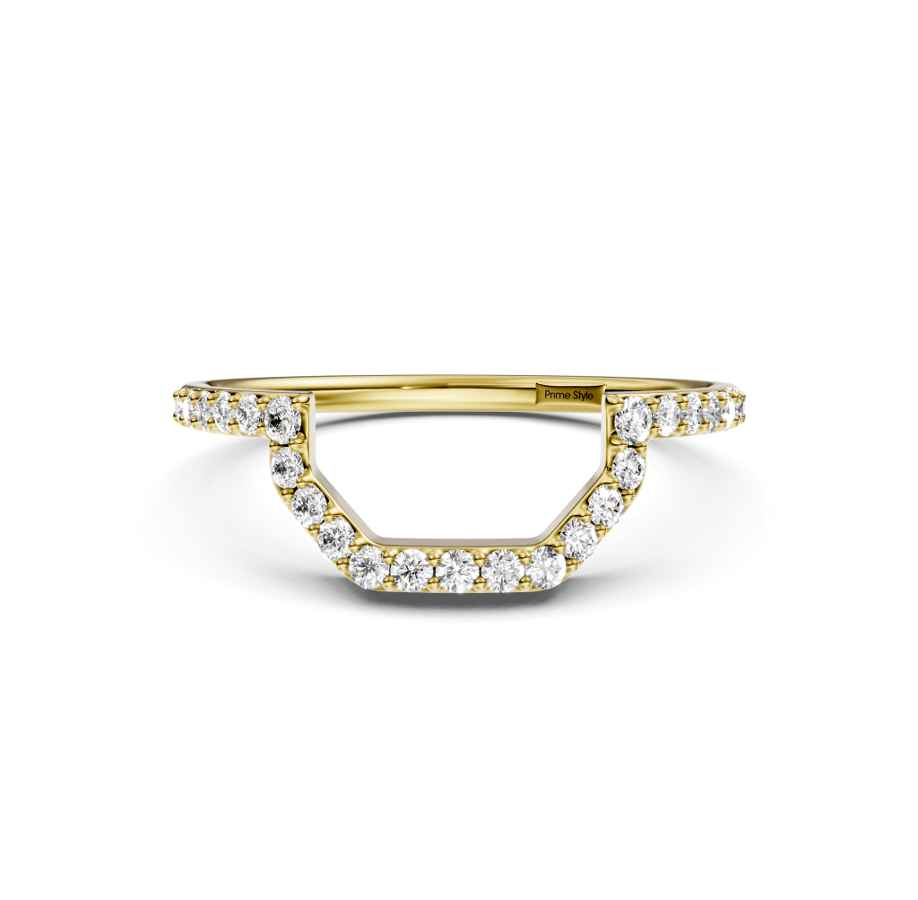 0.20 CT Round Cut Lab Grown Diamonds - Wedding Band