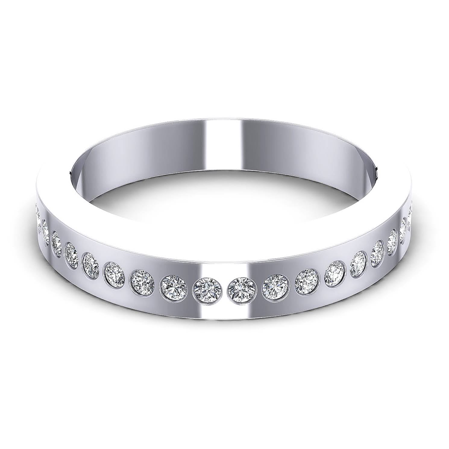 0.25 CT Round Cut Diamonds - Wedding Band