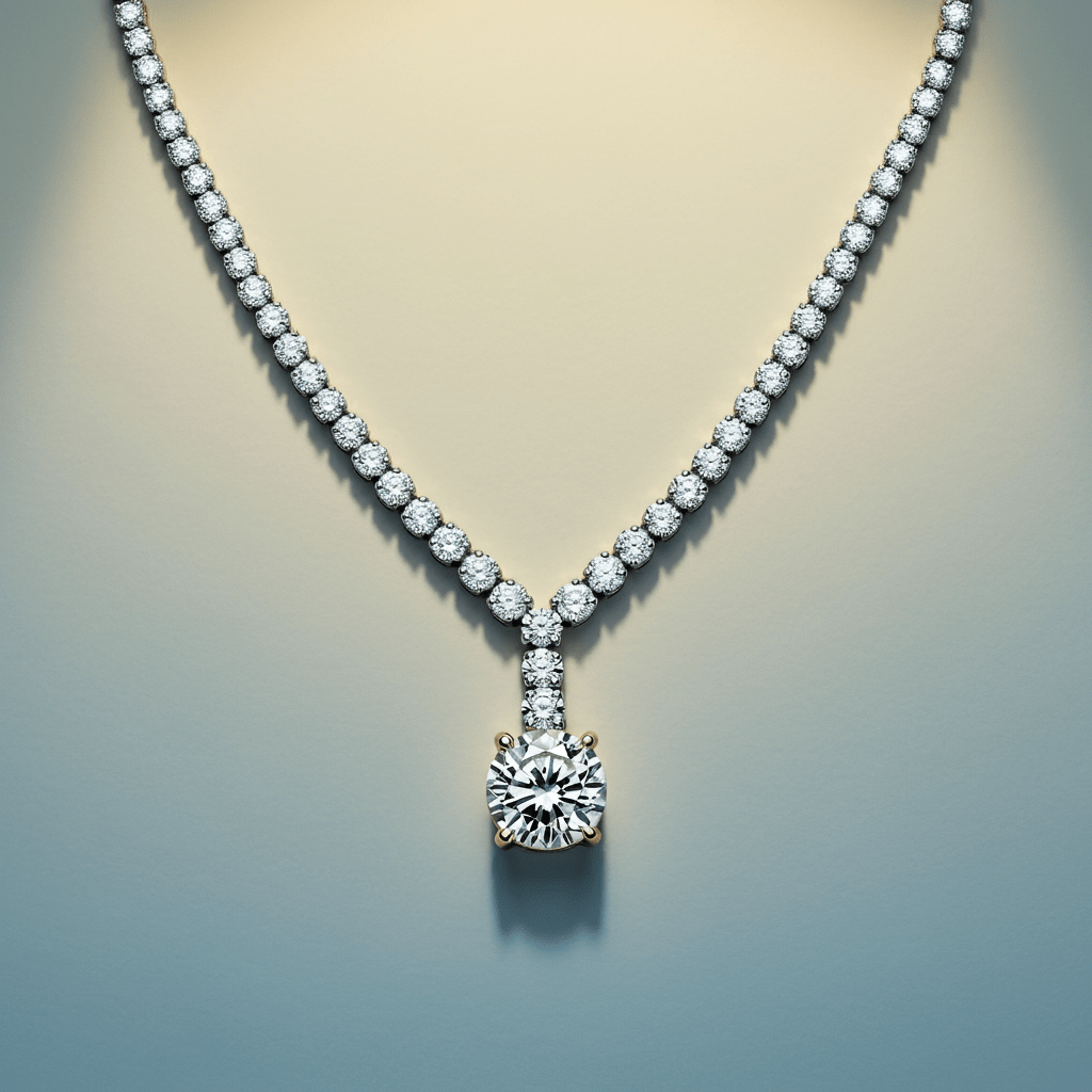 Illume Diamond Drop Necklace - Primestyle.com