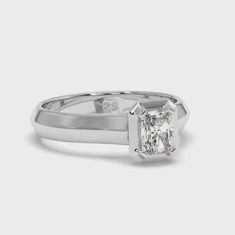 0.52-3.02 CT Round & Radiant Cut Lab Grown Diamonds - Engagement Ring