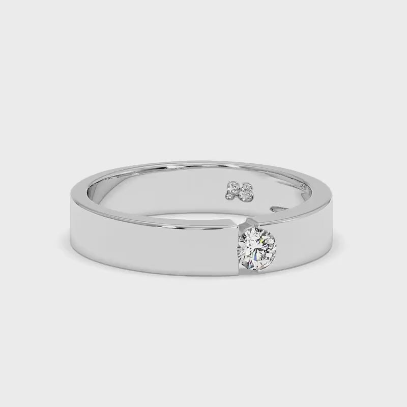 0.15 CT Round Cut Diamonds - Wedding Band