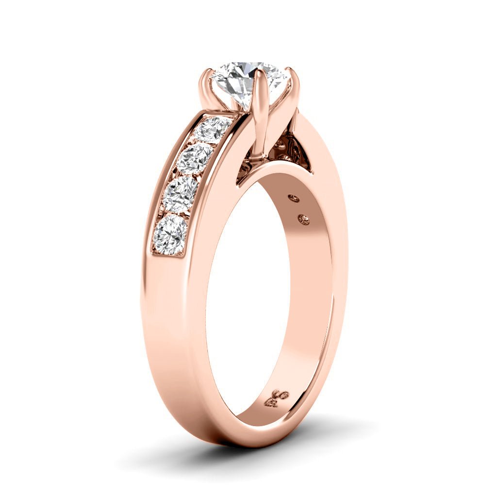 0.80-1.95 CT Round Cut Natural Diamonds - Engagement Ring