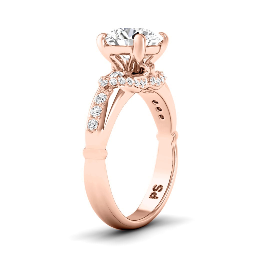 0.75 - 6.25 CT Round Cut Diamonds - Engagement Ring - Primestyle.com