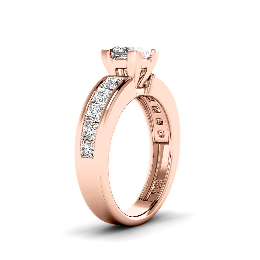 1.70 - 7.20 CT Princess Cut Diamonds - Engagement Ring - Primestyle.com