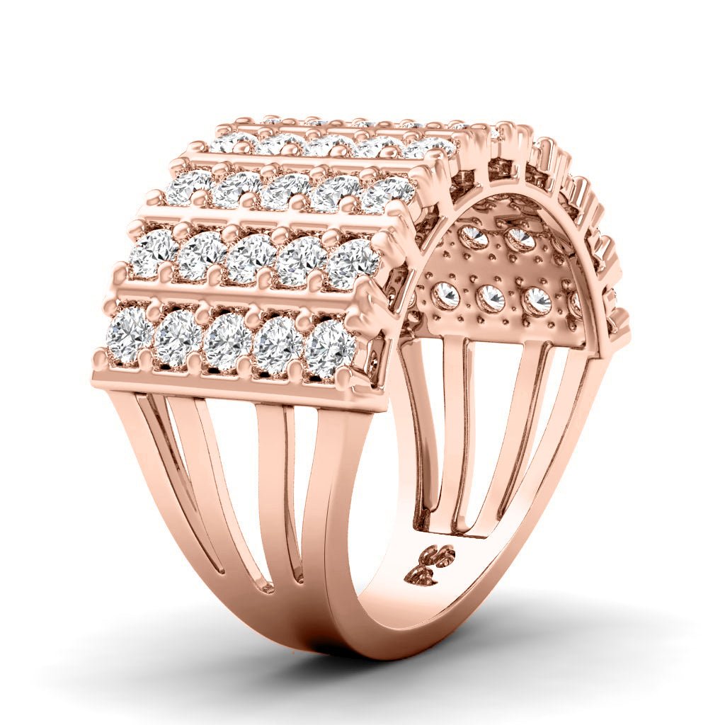 2.00 CT Round Cut Natural Diamonds - Wedding Band - Primestyle.com