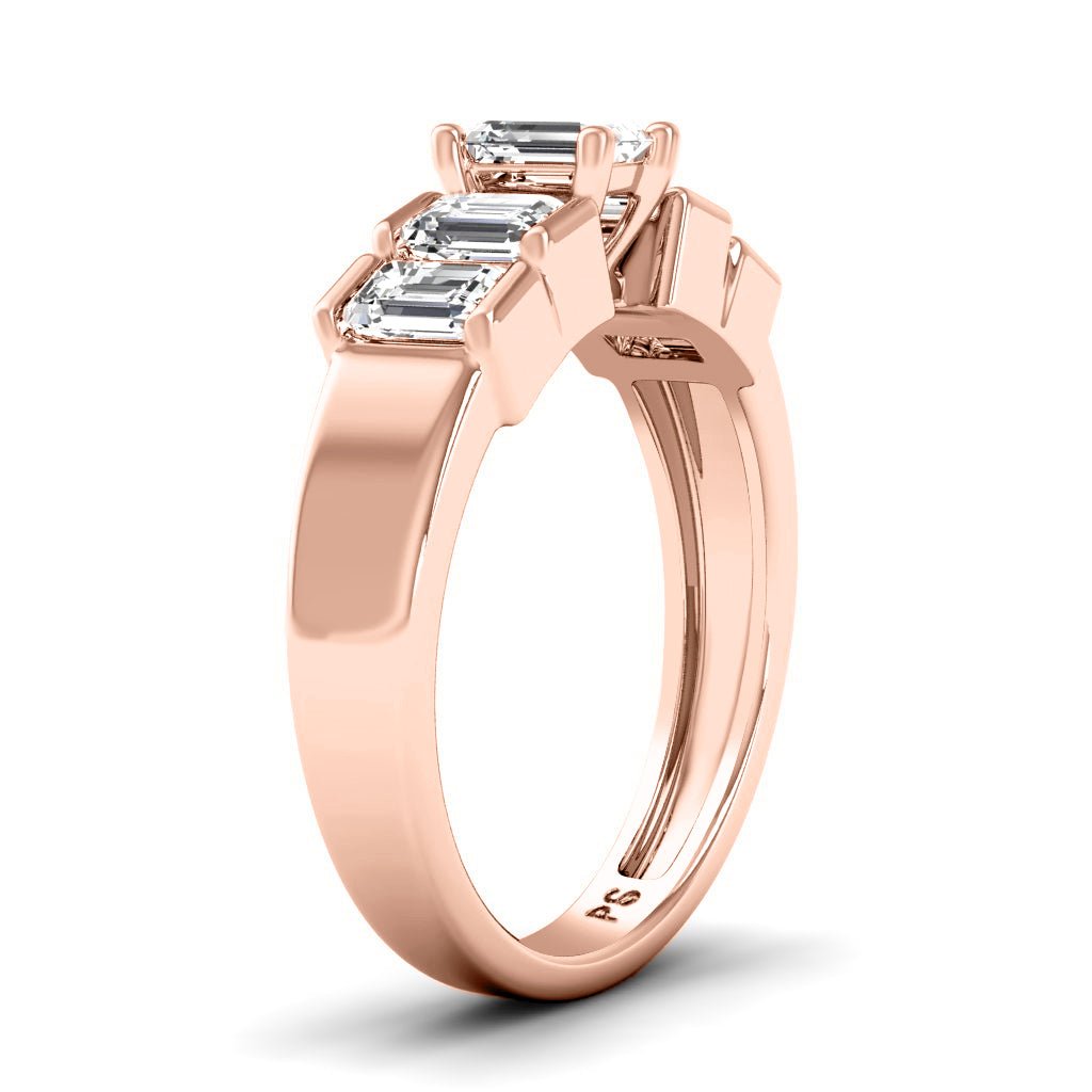 1.65 - 2.80 CT Emerald Cut Natural Diamonds - Engagement Ring - Primestyle.com