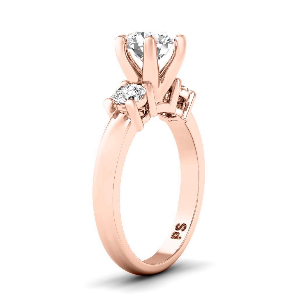 0.75 - 1.90 CT Round Cut Natural Diamonds - Engagement Ring - Primestyle.com