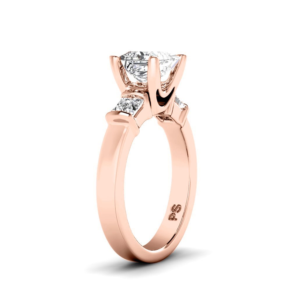 1.00 - 6.50 CT Princess Cut Diamonds - Engagement Ring - Primestyle.com