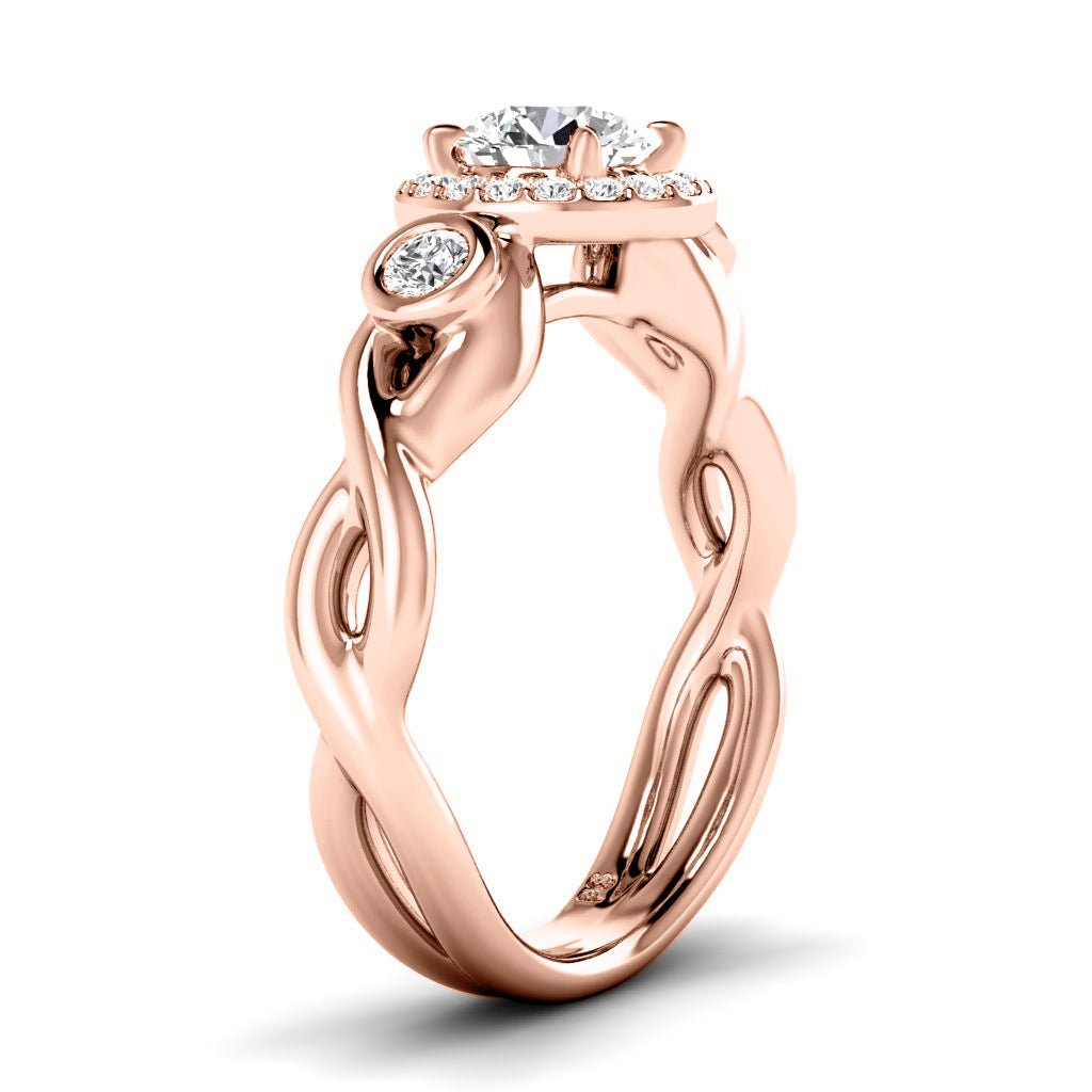 0.77-6.27 CT Round Cut Lab Grown Diamonds - Engagement Ring
