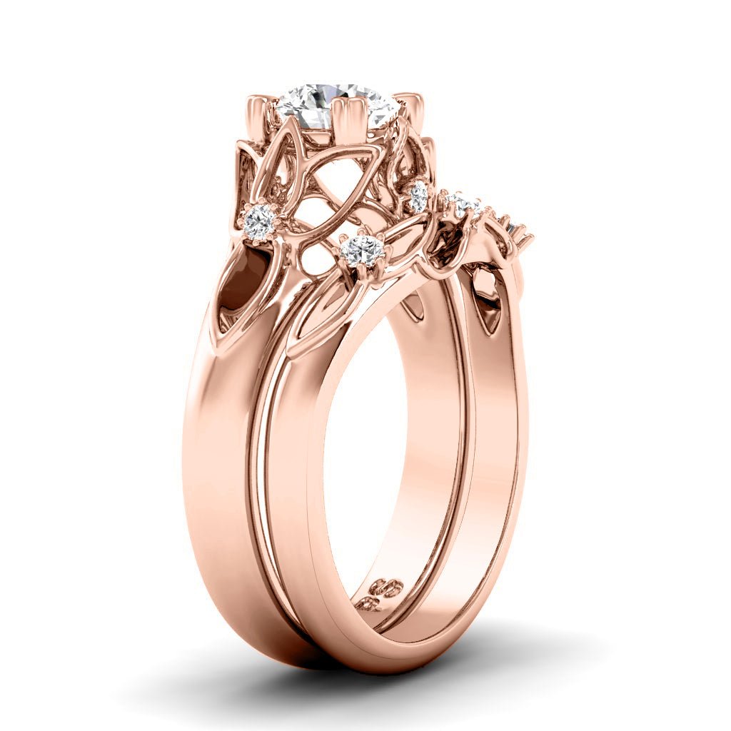 0.70 - 6.20 CT Round Cut Diamonds - Bridal Set - Primestyle.com