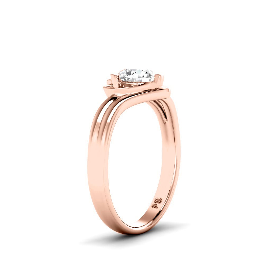 0.50 - 3.00 CT Round Cut Lab Grown Diamonds - Solitaire Ring - Primestyle.com